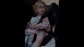 Toddler's car wash fascination caught on camera