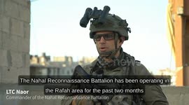 Palestine: Drone Footage of a Booby-Trapped Tunnel Shaft Inside a Residential Building in Rafah