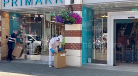 Primark shoppers evacuated after bees swarm around hanging basket