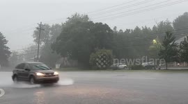 Intense Thunderstorm in Louisville