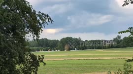 US: Multiple Funnel Clouds Seen In Eastern Iowa Amid Tornado-Warned Storms