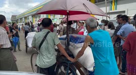 Myanmar rice federation provides rice at reduced prices to support families