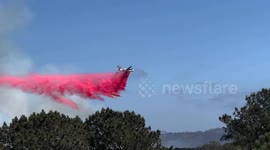 US: Brush Fire Erupts In Del Mar Heights, San Diego