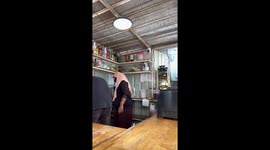 Giant bag of milk tea leaves customer in awe
