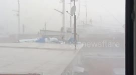 Spain: Severe Storm Pummels Madrid 3