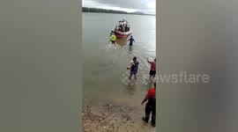 Four crew saved and one missing as fishing boat sinks off Thai coast