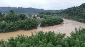 China: Rural Roads Flooded in Liuzhou