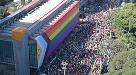 Brazil: One of the largest gay pride festivals globally