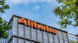China: Alibaba Headquarters Building in Hangzhou