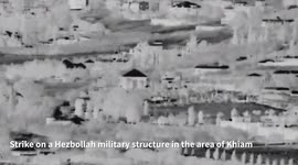 Lebanon: Fighter jets struck a Hezbollah military structure and observation post, alongside additional terrorist infrastructure in the areas of Kfarchouba, Ayta ash Shab, and Khiam in southern Lebanon