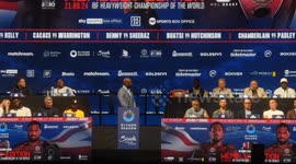 THE BEST PARTS OF JOSHUA VS DUBOIS LAUNCH PRESS CONFERENCE HIGHLIGHTS