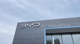 China: A BYD Flagship Store in Yancheng