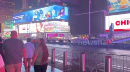 Intense Thunderstorm Hits New York