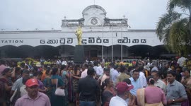 Sri Lanka: All Island Teachers and Headmasters stage protest in Colombo