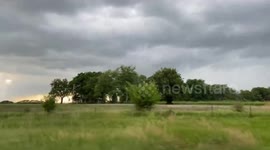 Funnel cloud spotted near Martensdale, Iowa
