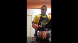 Kitchen fire mishap: popcorn gone awry