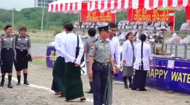 Myanmar burns seized narcotics to mark World Drug Day