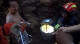 Heroic villager rescues preschooler from deep well in northern China