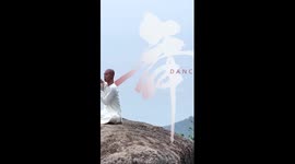 Stunning martial arts dance staged over Shenzhen skyline