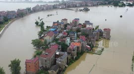 Flood relief efforts underway in east China's Leping