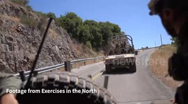 Israel: Footage of Exercises in the Northern Command Conducted to Increase Troop Readiness