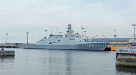 Turkish warship docks in the Philippines amid threat from Communist China