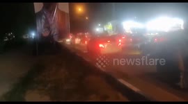 Iran: On Election Eve, Bukan protesters burned banners of reformist presidential candidates