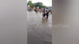 Delhi-NCR effected rain hammers rail ,roads flooded & flights operations suspended