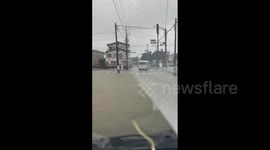 Japan: Torrential Downpours Lash Shizuoka Prefecture 2