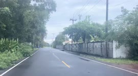 Belgian expat 'unleashes pet dogs' on people who walk past his villa in Thailand