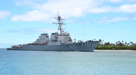 USA: USS Curtis Wilbur (DDG 54) Arrives for RIMPAC 2024