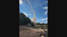 Dust Devil At The Sawmill