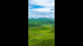 Summer scenery of Gahai Lake wetland
