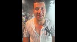 Foggy game night at Citi Field