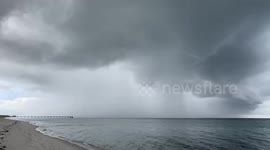 Storm over Dania Beach