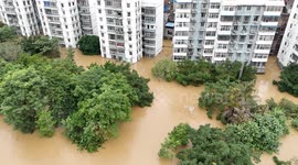 China: Flood Water in Liuzhou