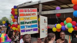 Paris Gay Pride 2024. France.  From Parc de la Villette, to Place de la République.13h-17h