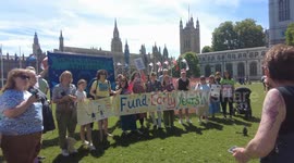 Protest: Vote for Education in London, UK