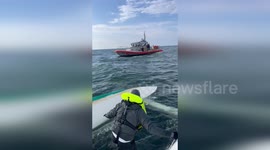 Coast Guard rescues four regatta participants from capsized boat in Alabama