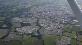 Aerial footage captures sheer scale of Glastonbury Festival 2024