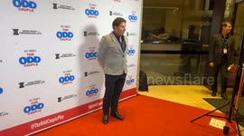 Nasser Sultan arrives on the red carpet at the Sydney Premiere of The Odd Couple, Sydney, Australia