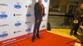 Debora Krizak And daughter arrive on the red carpet at the Sydney Premiere of The Odd Couple, Sydney, Australia