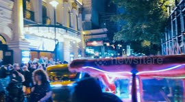 A Crowd Gathered to See Barry Manilow Kicking Off His Last UK Residency at The Palladium