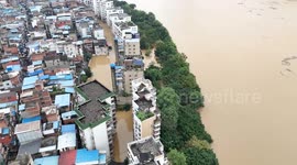 China: Flood Water in Liuzhou