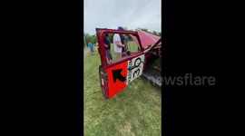 Pincourt Vintage and Classic Car Show made a nice walk around Bellevue Park