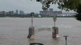 China: Yangtze River Flood Water