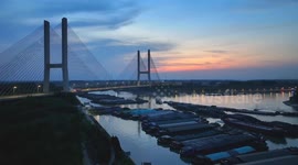 China: North Jiangsu Canal Water Level