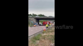 France: 3 Killed In Plane Crash On A4 Highway Near Paris