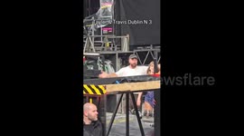 Taylor Swift spotted leaving Dublin show with boyfriend Travis Kelce