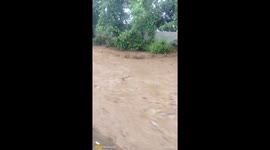 Man swept away in Davao City flood after dike collapse